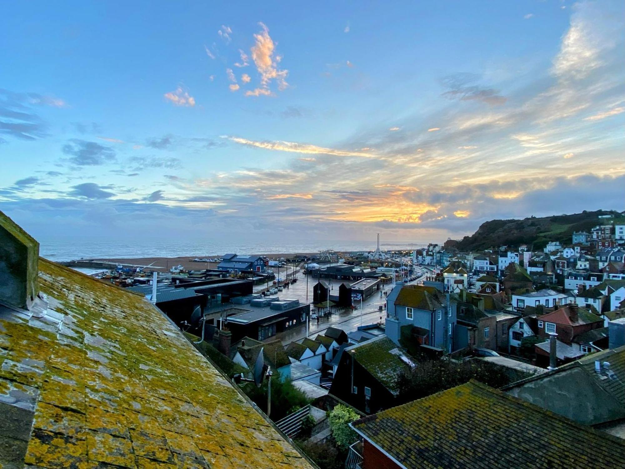 Hastings Old Town Tackleway Privileged Sea Views Whole House 3 Beds Extérieur photo